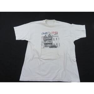 CMAS 1997 The Conventry Inn Manor White Black T-shirt Sz L